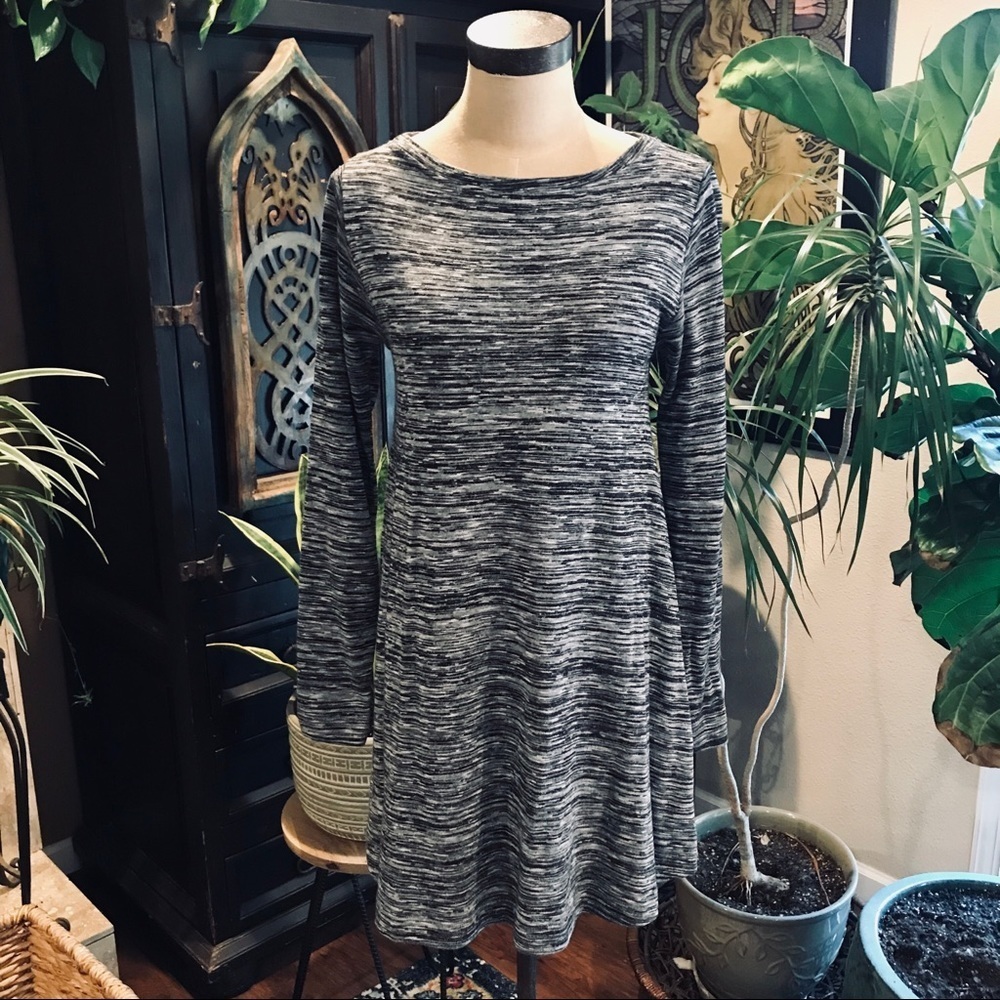 Zara Trafaluc marled T-shirt dress